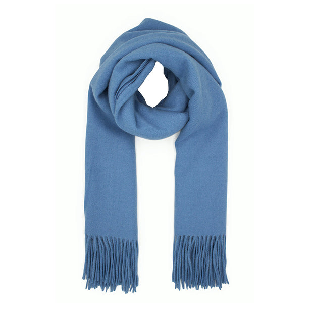 Soft Plain Wide Winter Scarf