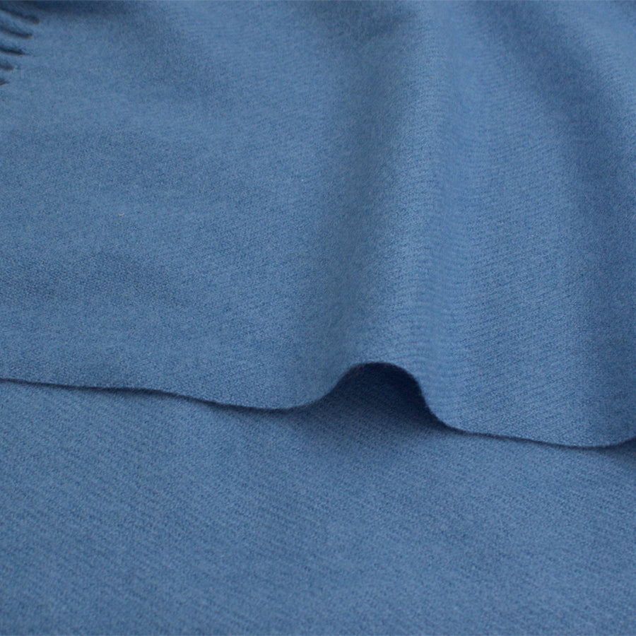 Soft Plain Thinner Wide Winter Scarf
