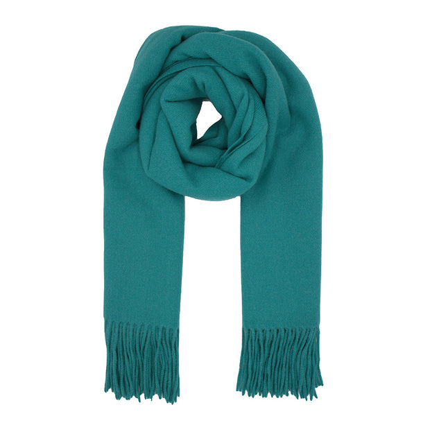 Soft Plain Wide Winter Scarf