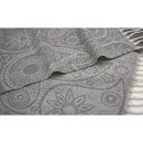 Dual Tone Paisley Printed Pashmina with Tassels