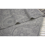 Dual Tone Paisley Printed Pashmina with Tassels