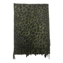 Long Leopard Print Thinsulate Scarf