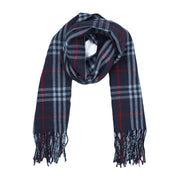 Winter Checkered Scarf, Soft Cashmere Feel Plaid Neck Warmer