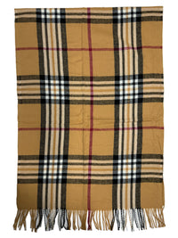 Classic Checkered Winter Scarf