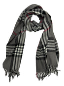 Classic Checkered Winter Scarf