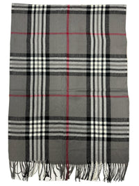 Classic Checkered Winter Scarf