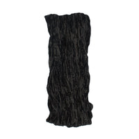 Velvet Long Narrow Crinkled Scarf