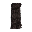 Velvet Long Narrow Crinkled Scarf