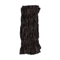 Velvet Long Narrow Crinkled Scarf