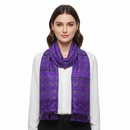 Floral, Striped & Paisley Print Pashmina