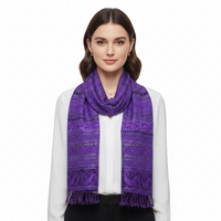 Floral, Striped & Paisley Print Pashmina