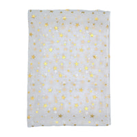 Star Print Chiffon Scarf