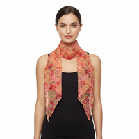 Flower Print on Pink Sash (3 in 1)