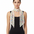 Colourful Polkadot on White Sash (3 in 1)
