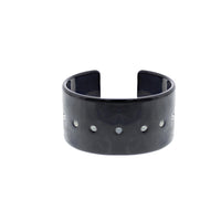 Plastic Single Row Rhinestone Cuff
