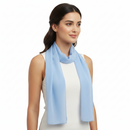 Baby Blue Chiffon Scarf