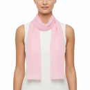 Baby Pink Chiffon Scarf
