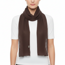 Brown Chiffon Scarf