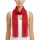 Burgundy Chiffon Scarf