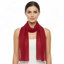 Claret Chiffon Scarf