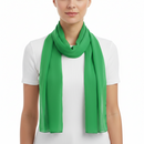 Jade Green Chiffon Scarf