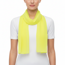 Yellow Chiffon Scarf