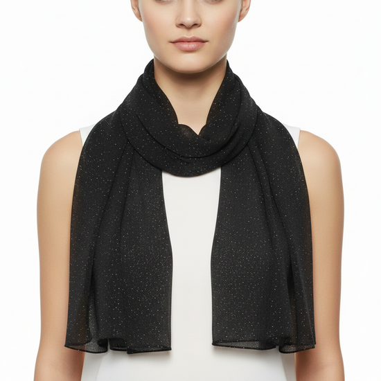 Glitter Viscose Scarves