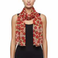 Strawberry Print on Sash (3 in 1)