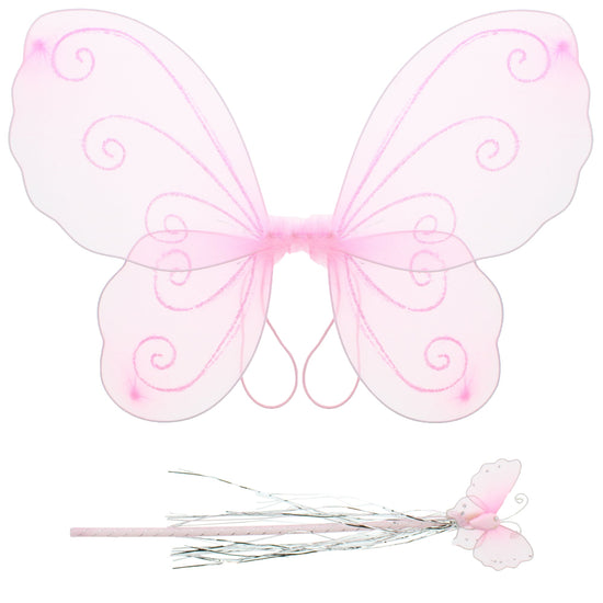 Butterfly Wings & Wand Set