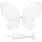 Butterfly Wings & Wand Set (45cm x 36cm Wings)
