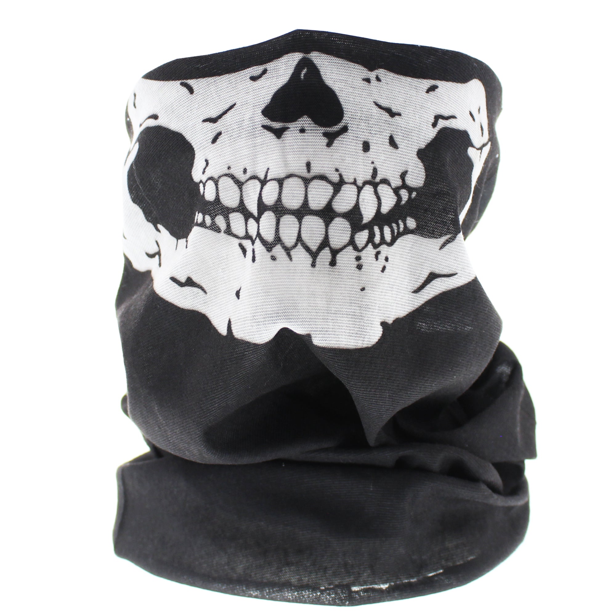 Skull Jaw Face Covering/ Gaiter/ Snood