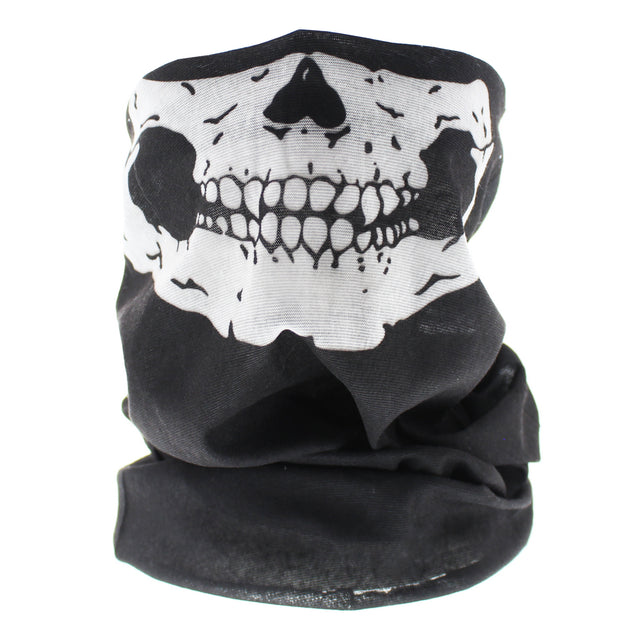 Skull Jaw Face Covering/ Gaiter/ Snood