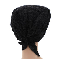 Black Glitter Durag