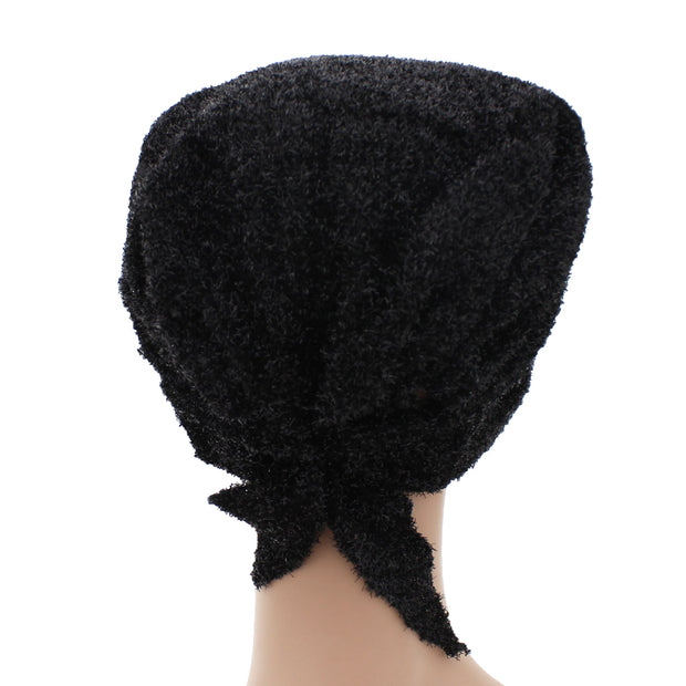 Black Glitter Durag