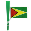 Green Woofer Horn with Guyana Flag