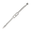 Metal Skull & Crossbones ID Bracelet