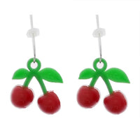 Mini Cherry Earrings