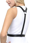 PU Leather Waist Body Bustier Harness