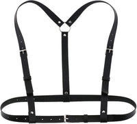 PU Leather Waist Body Bustier Harness