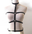 PU Leather Bra Body Cage Harness