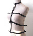 PU Leather Bra Body Cage Harness