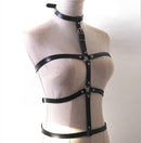 PU Leather Bra Body Cage Harness