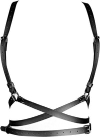 PU Leather Harness Fashion Waist X Belt