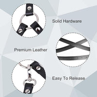 PU Leather Harness Fashion Waist X Belt