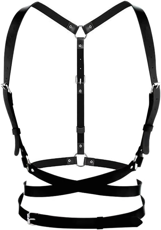PU Leather Harness X Belt
