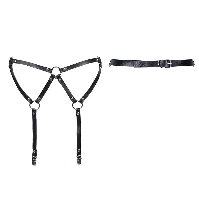 PU Leather Leg Garter/ Harness/ Body Suspender