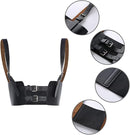 PU Leather Harness Belt With Corset Vest