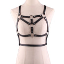 PU Leather Harness For Women Adult Outfit Bra