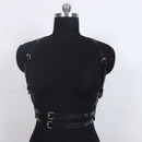 PU Leather Y Suspender Body Harness