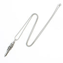 Engraved Bullet Chain Necklace
